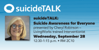 Suicide Awareness for Everyone 9/28